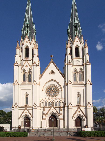 Cathedral of St. John the Baptist in Savannah GA. 