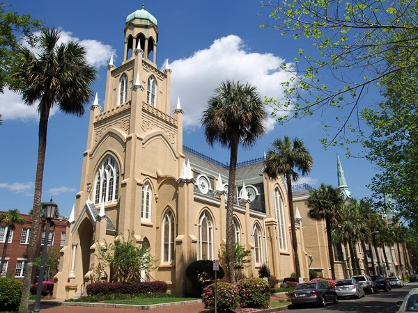 Temple Mickve Israel in Savannah GA. 