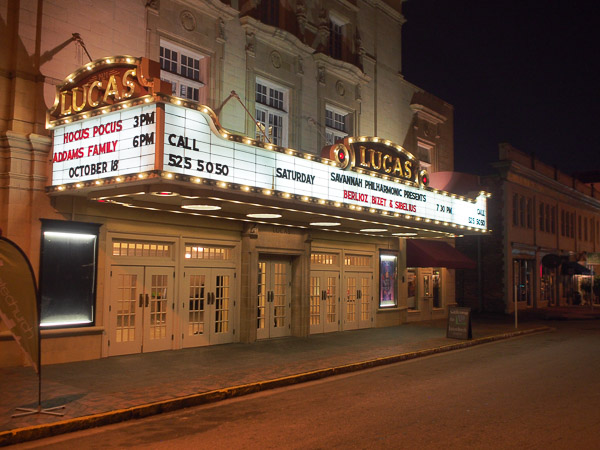 Lucas Theatre in Savannah, GA. 