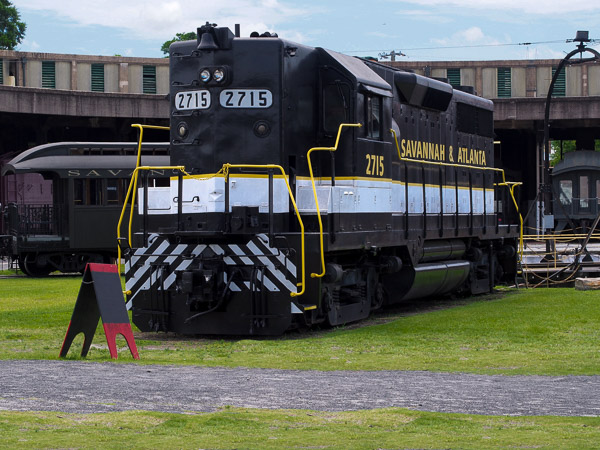 Georgia State Railroad Museum in Savannah GA. 