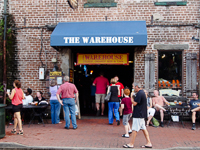Warehouse Bar & Grille in Savannah GA. 