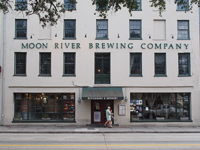 Moon River Brewing Company in Savannah GA. 