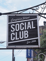 Congress Street Social Club in Savannah GA. 