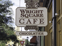 Wright Square Cafe in Savannah GA. 