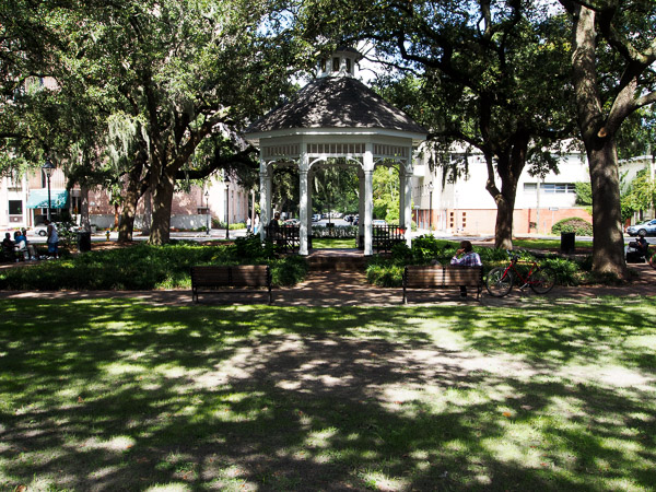 Whitefield Square in Savannah GA. 