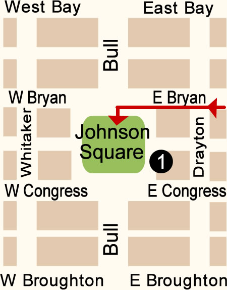 Johnson Square Map Day 2. 