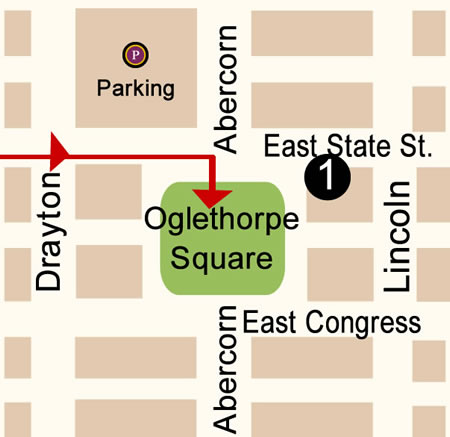 Oglethorpe Square Map Day 2.