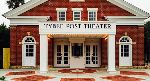 Fun things to do in Savannah : Tybee Post Theater in Tybee Island GA. 
