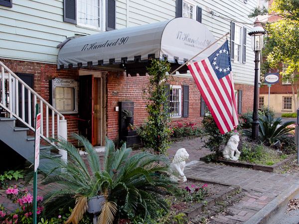 17 Hundred 90 Inn (circa 1821) in Savannah GA. 