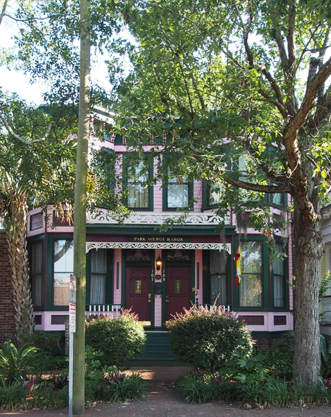 Park Avenue Manor (circa 1889) in Savannah GA. 