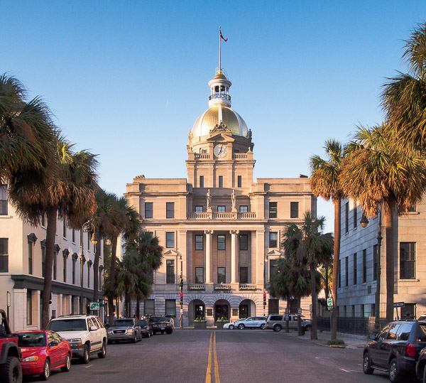 City Hall in Savannah GA. 