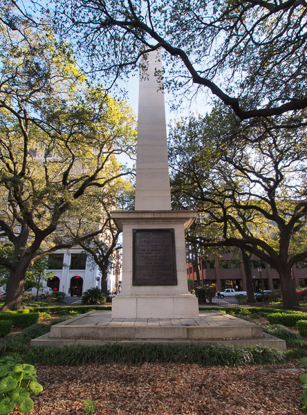 Nathanael Greene Monument in Savannah GA. 