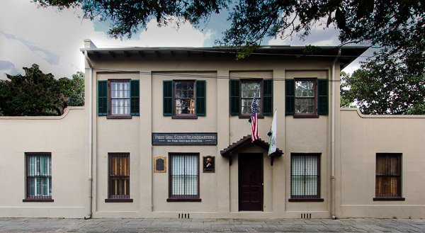 Girl Scout First Headquarters in Savannah GA. 