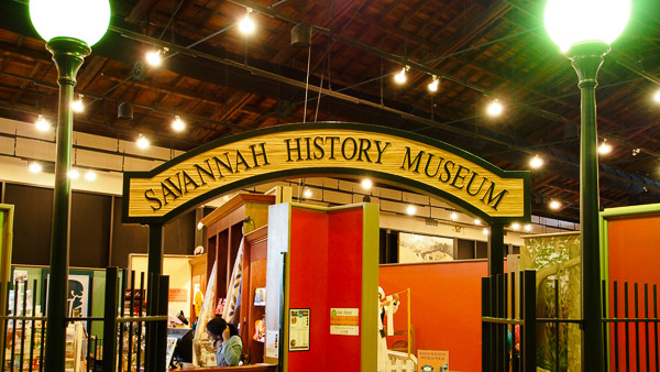 Savannah History Museum in Savannah GA. 