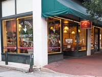 Goose Feathers Cafe in Savannah GA. 