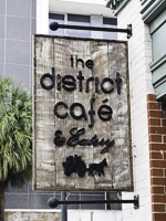 District Cafe & Eatery in Savannah GA. 