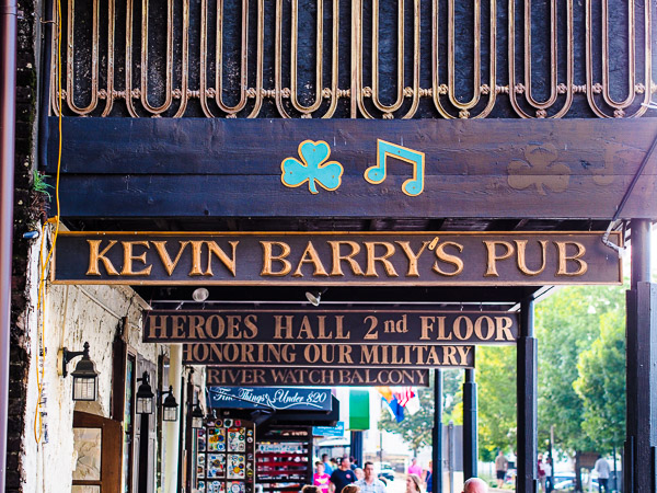 Kevin Barrys Pub in Savannah, GA. 