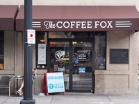 Coffee Fox in Savannah GA. 
