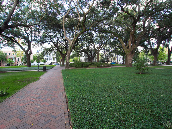 Pulaski Square in Savannah GA.