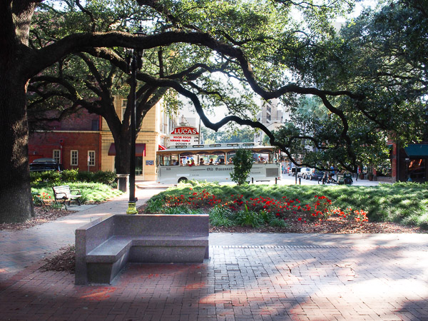 Reynolds Square in Savannah GA. 