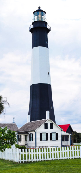 Tybee Lighthouse in Tybee Island GA. 